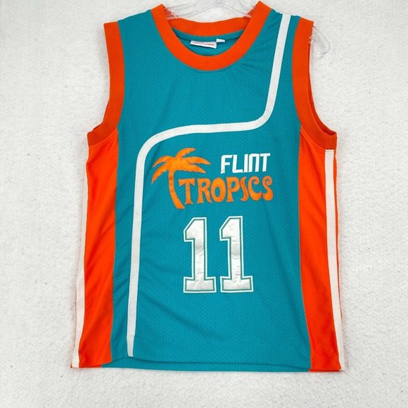 Mitchell & Ness Other - Mitchell & Ness Flint Tropics Adult Small Ed Monix Semi-Pro Jersey 11 Y2K Retro